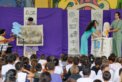 Musical infantil fala sobre energia renovável na Sala Mário Tavares