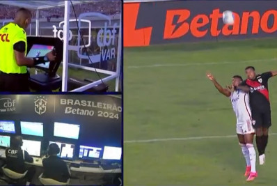 CBF divulga áudio do VAR sobre pênalti para o Flamengo: 'Cotovelo na boca'