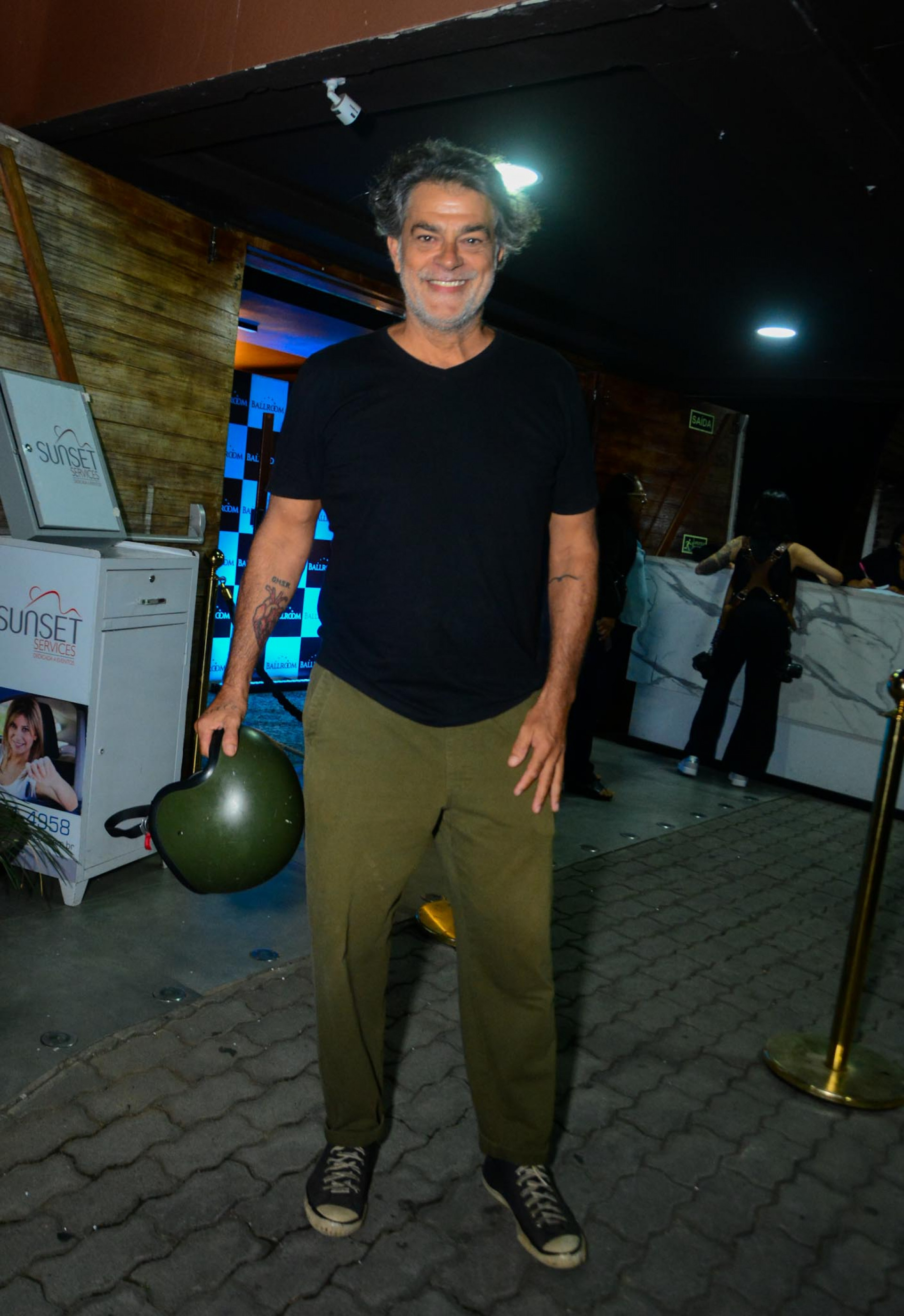 Eduardo Moscovis na festa de primeiro capítulo da novela 'No Rancho Fundo' - Webert Belicio/ Agnews