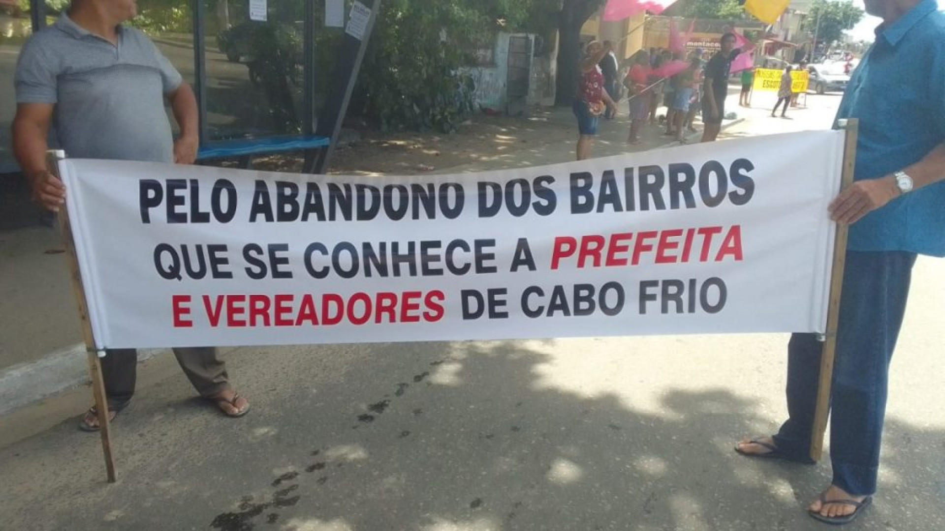 Protesto  - Divulga&ccedil;&atilde;o 