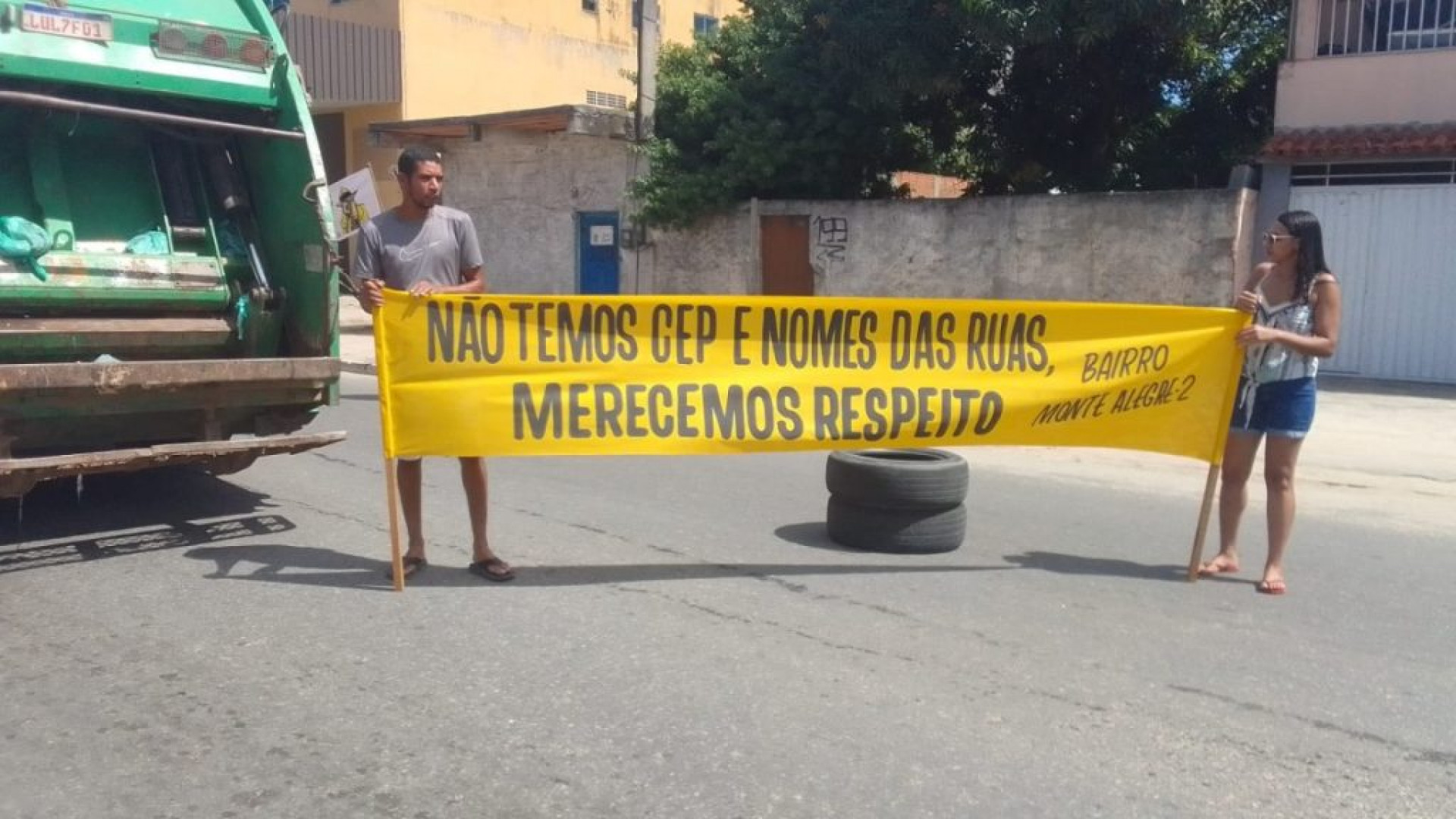 Protesto  - Divulgação 