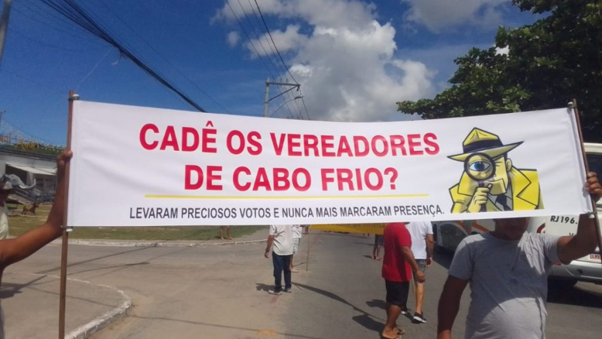 Protesto  - Divulga&ccedil;&atilde;o 