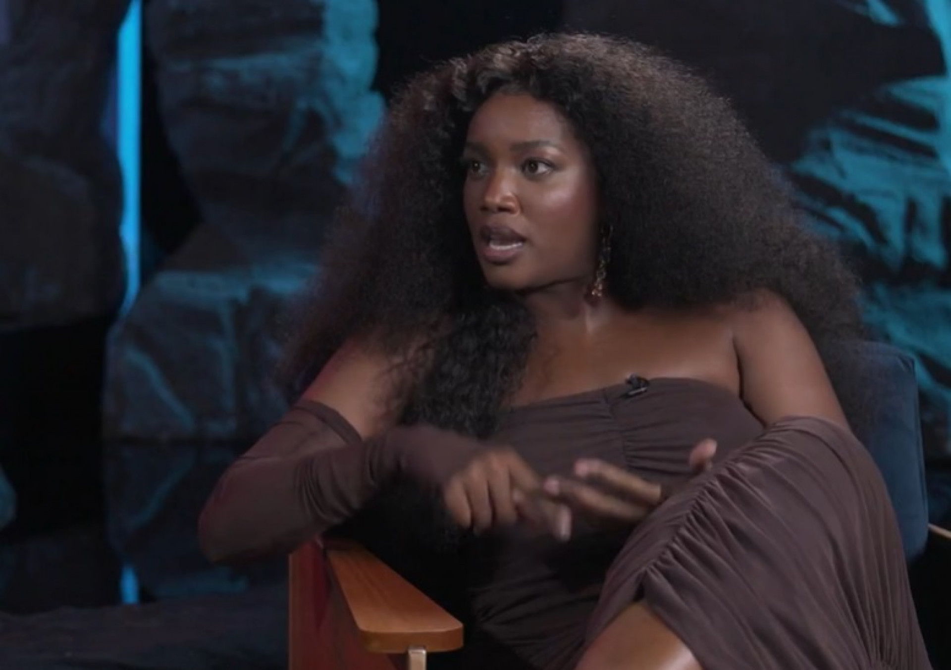 Iza fala sobre a primeira gravidez - Reproduçaõ de vídeo / TV Globo