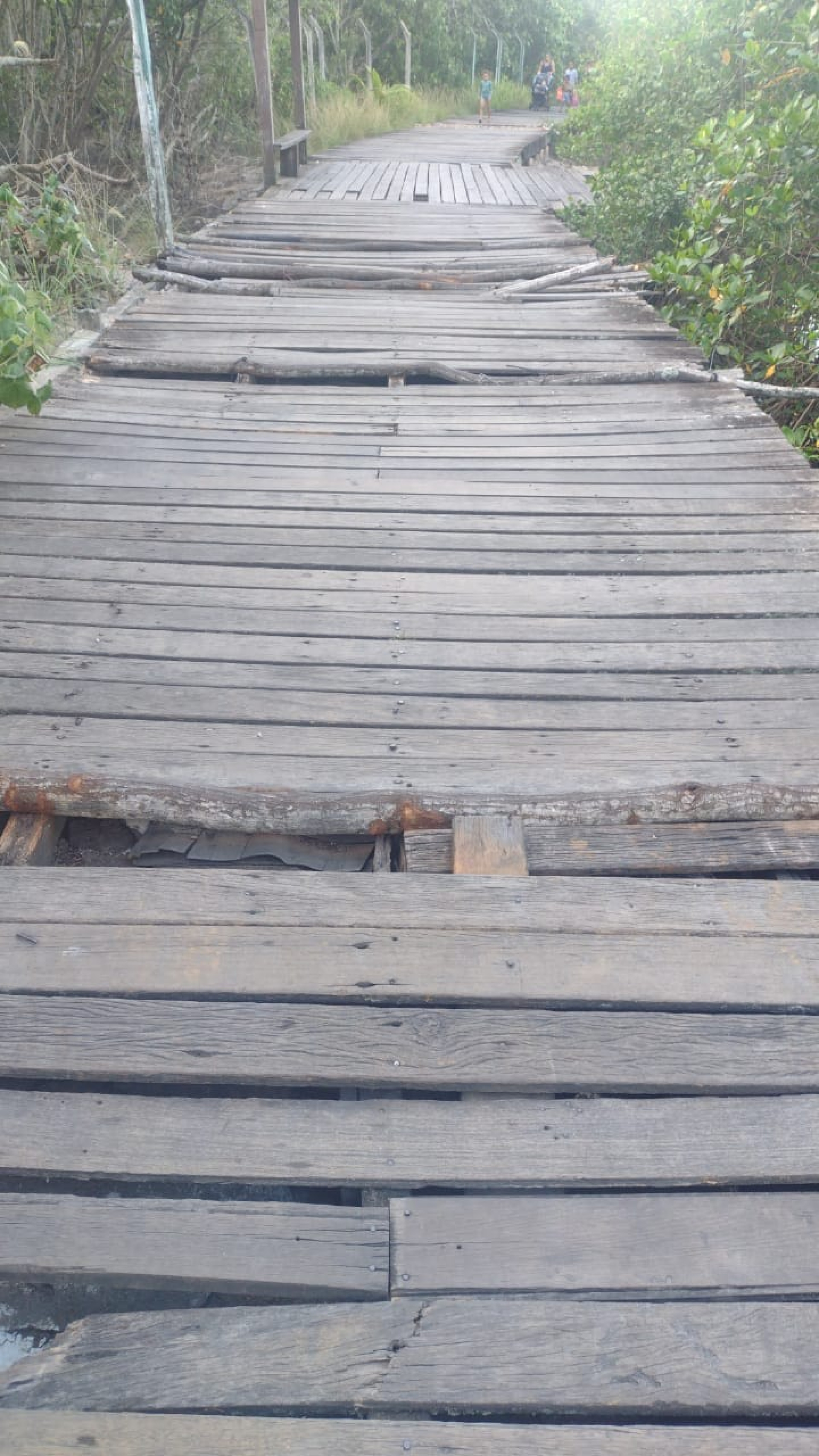 Moradores enfrentam diariamente uma situa&ccedil;&atilde;o de precariedade que coloca em risco a seguran&ccedil;a - Foto: Douglas Smmithy