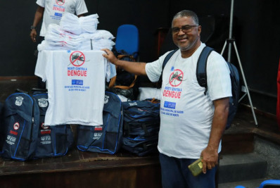 Agentes de endemias de Meriti recebem novos equipamentos de trabalho