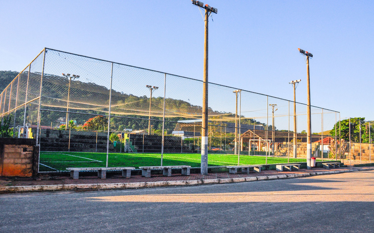 Quadra fica localizada no coração de Avelar