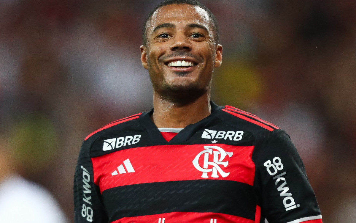De la Cruz marcou o segundo gol do Flamengo em cima do São Paulo