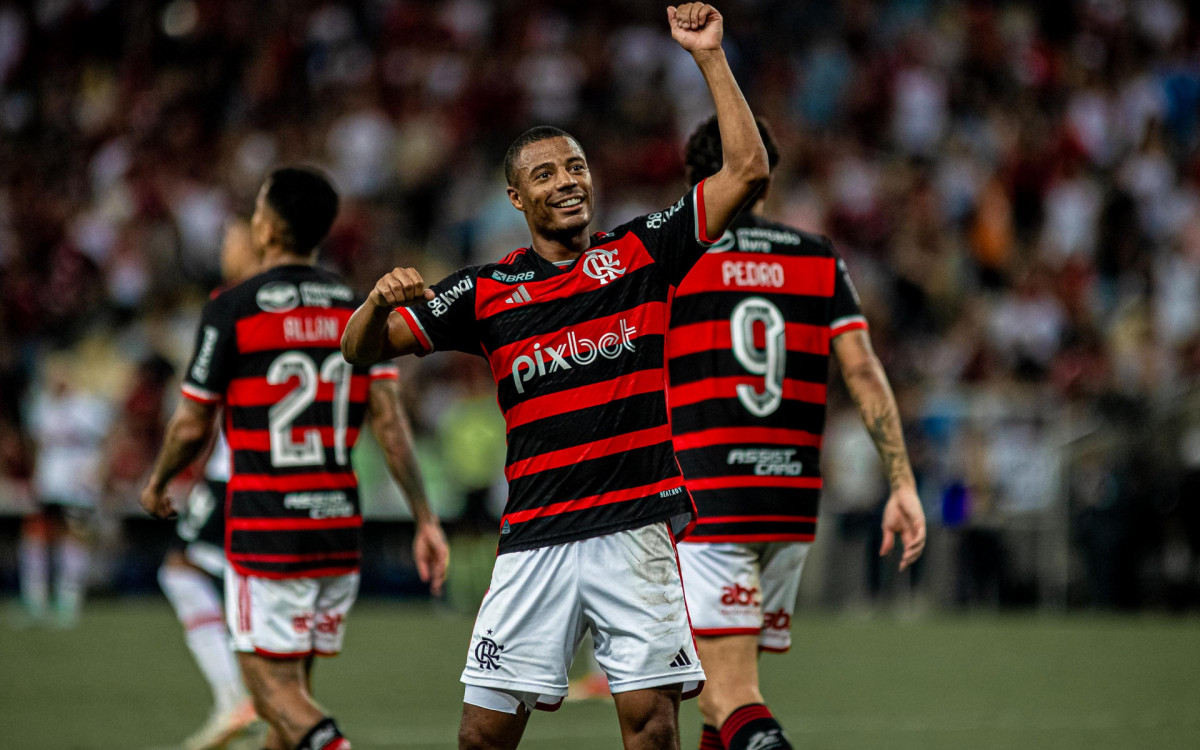 Rio de Janeiro (RJ), 17.04.2024 - Futebol - Flamengo x São Paulo - partida valida pela 2ª rodada do brasileirão2024. realizado no Maracanã, nesta quarta (17).