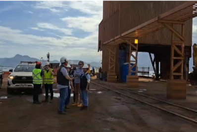 Maquinário é interditado após operário perder o braço em acidente no Porto do Itaguaí