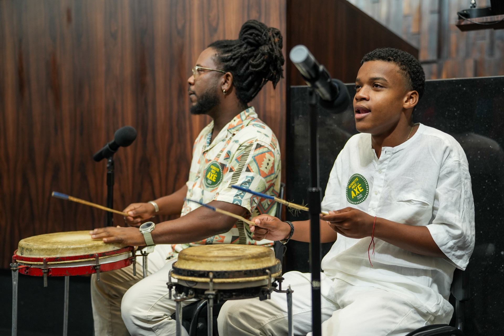 Og&atilde;s de terreiros de candombl&eacute; participaram da homenagem - Thiago Lontra