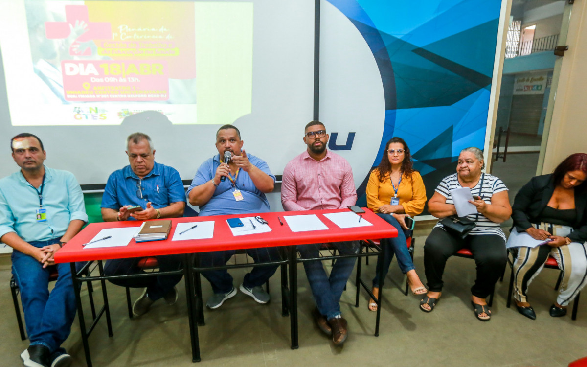 O presidente do Conselho Municipal de Saúde, Davi Calado, afirmou que a conferência é muito importante para a saúde em Belford Roxo