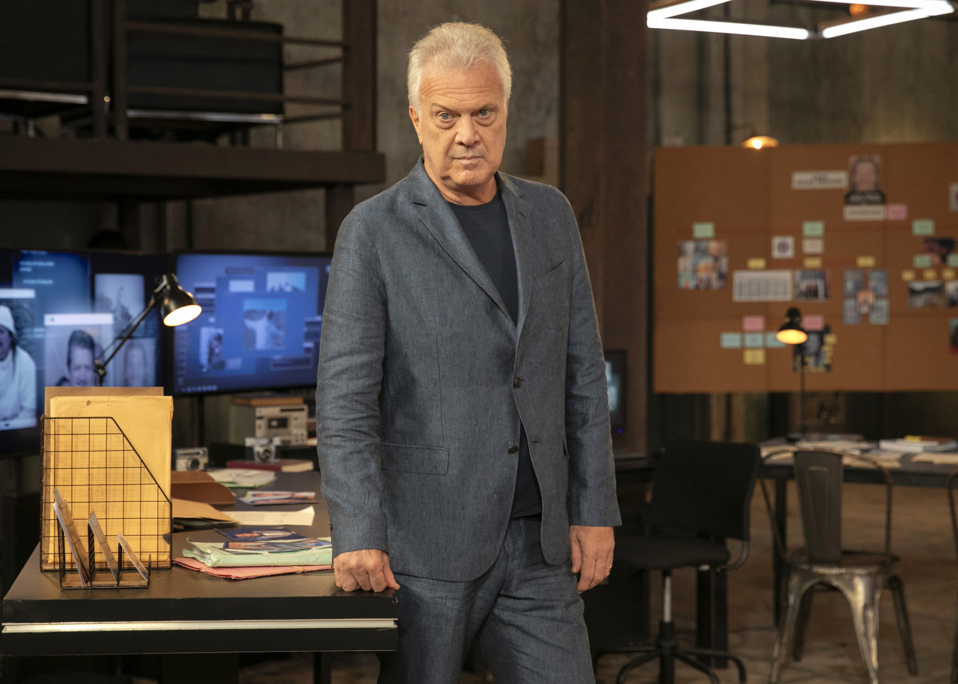 Pedro Bial - TV Globo / Manoella Mello