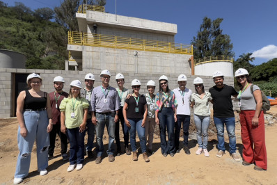 Secretária de Meio Ambiente de Paraíba do Sul visita Estações de Tratamento de Esgoto, em Petrópolis