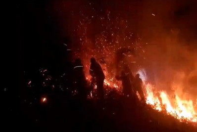 Parte Alta do Parque Nacional do Itatiaia é atingida por incêndio