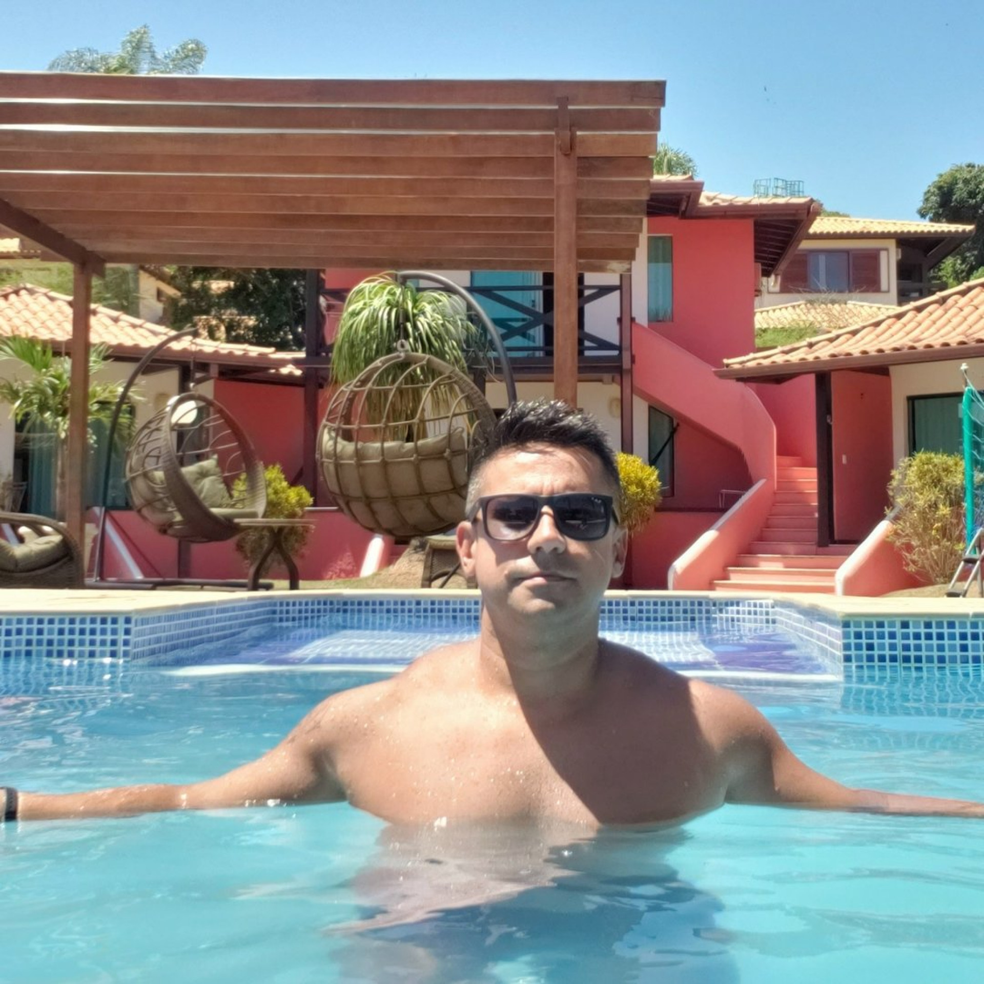 O policial militar Harlei de Paiva, de 41 anos, deixa mulher e dois filhos