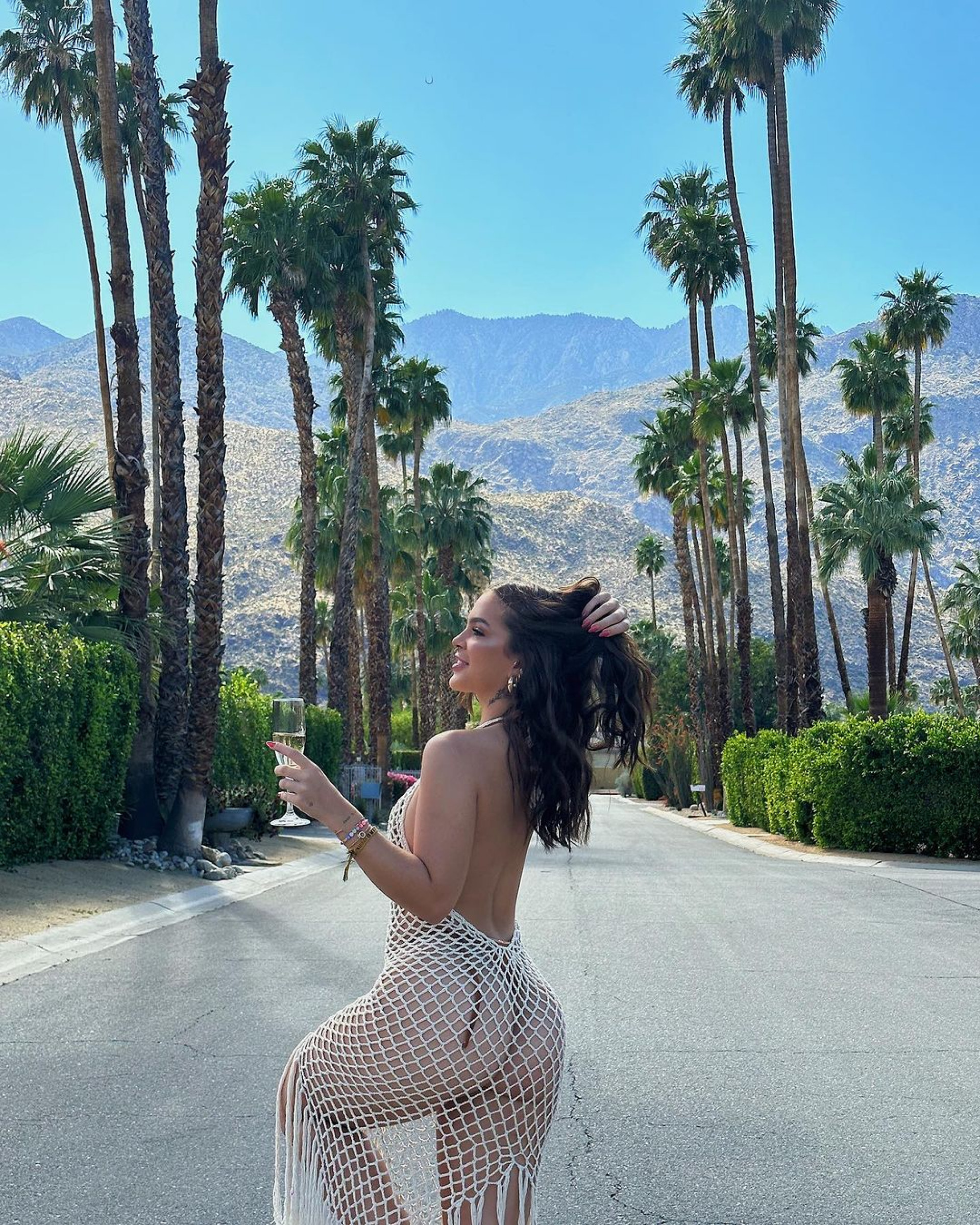 Mel Maia compartilha registros na Califórnia e recebe elogios: 'Corpo dos sonhos' - Reprodução