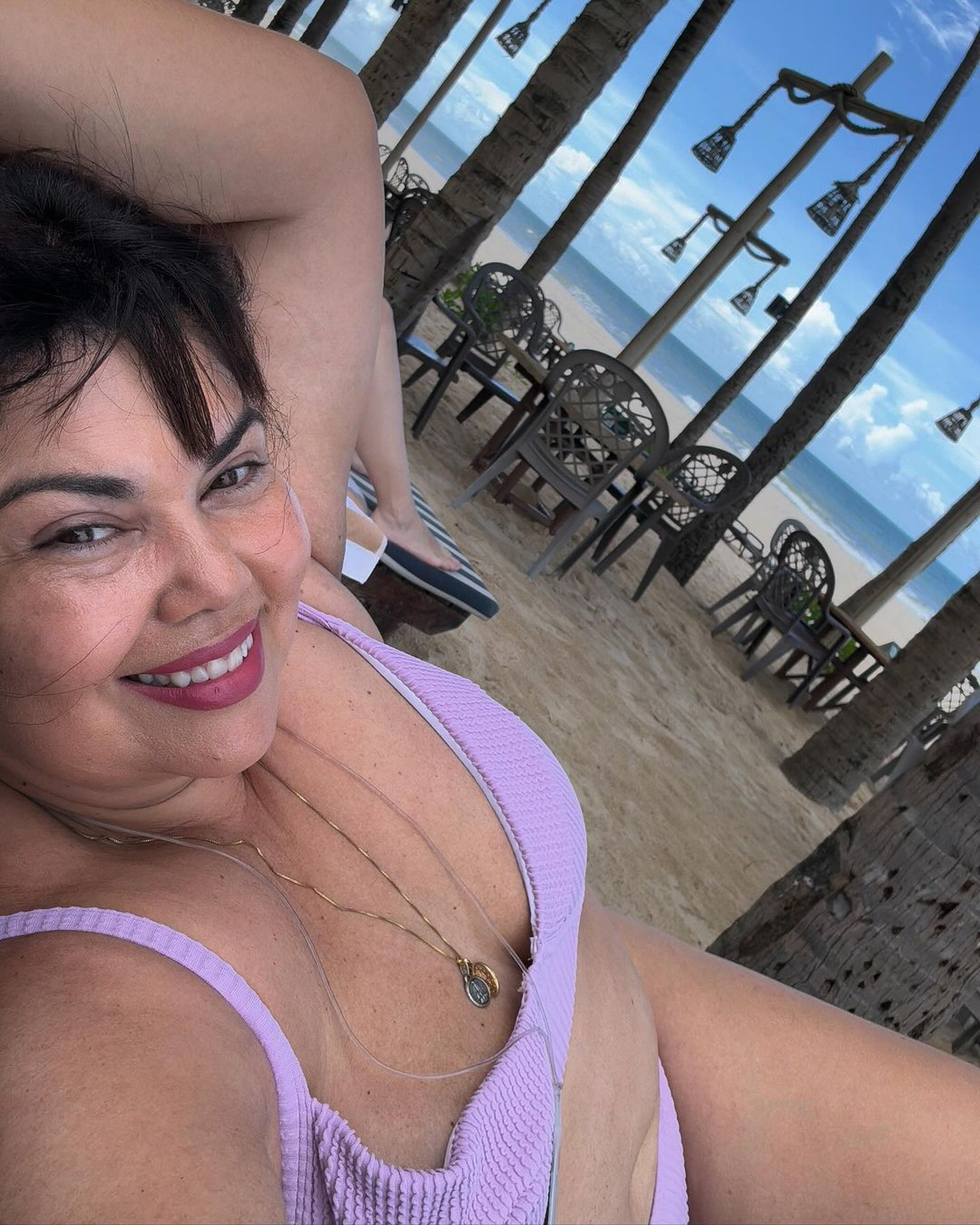 Fabiana Karla posta cliques em Fortaleza - Reprodução