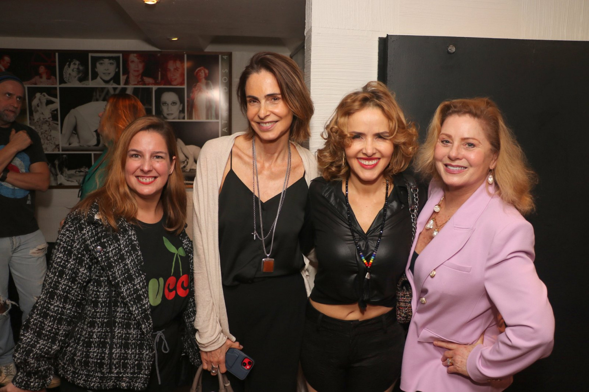 Vanessa Fontana, Silvia Pfeifer, Leona Cavalli e Vera Fischer - Rogério Fidalgo/ AgNews
