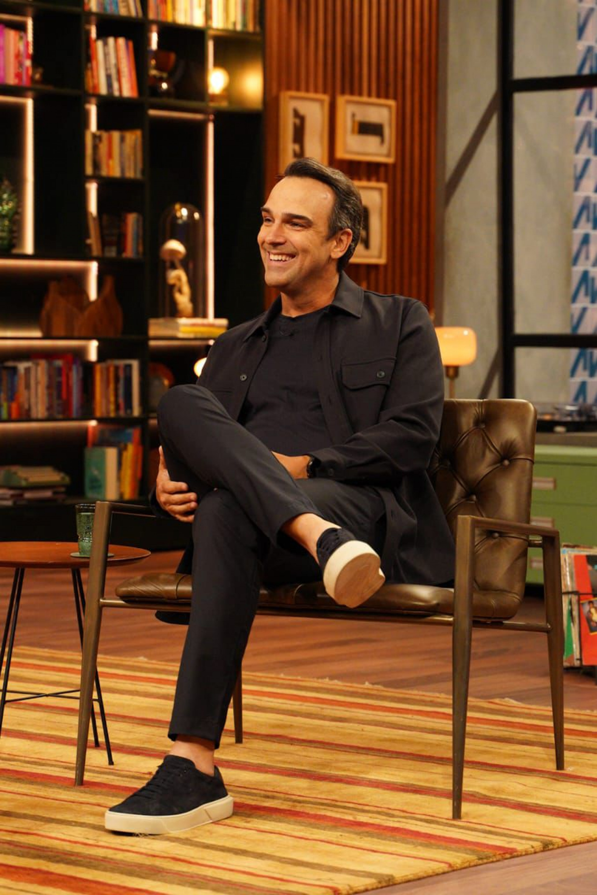 Pedro Bial e Tadeu Schmidt têm encontro inédito no 'Conversa' desta segunda - Divulgação/ Globo