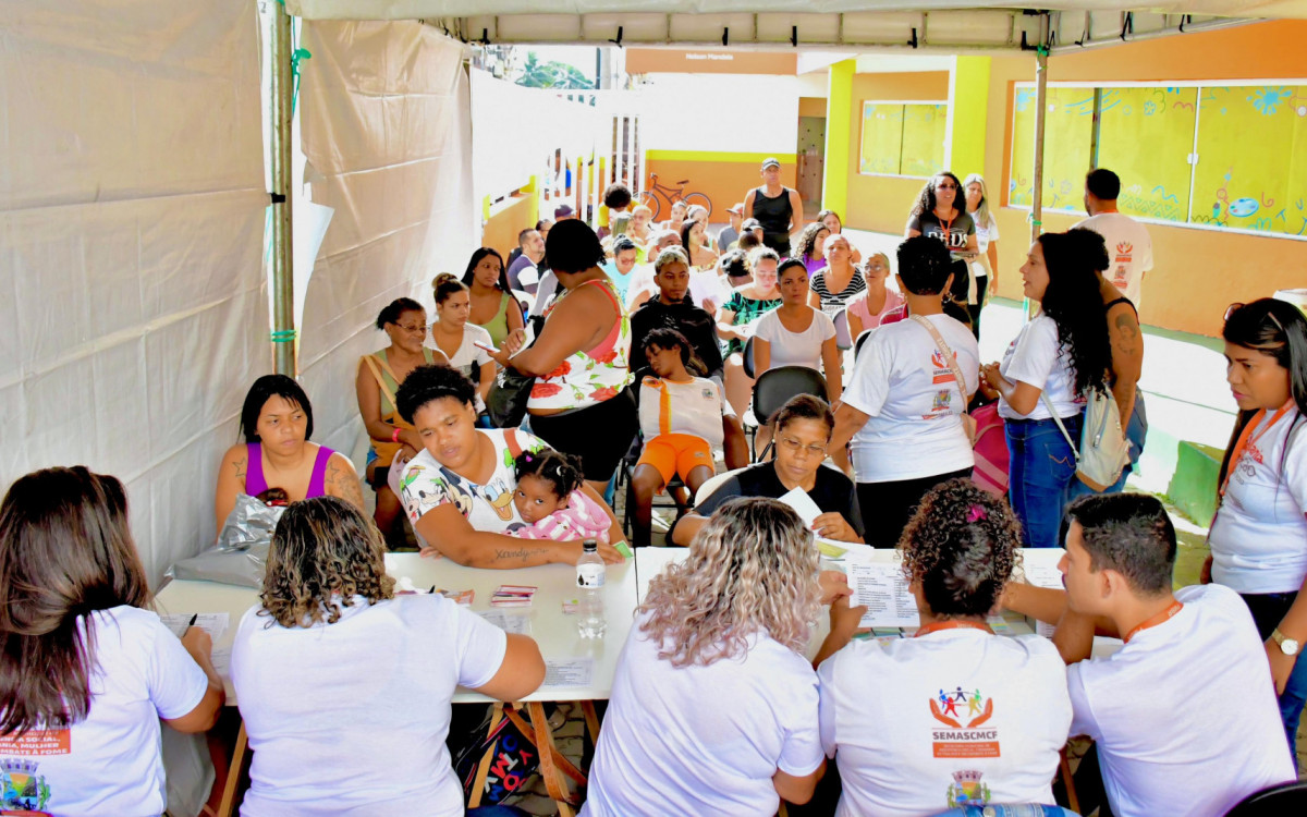 O Cidadania em Ação ofereceu diversos serviços como isenção para a segunda via de documentos