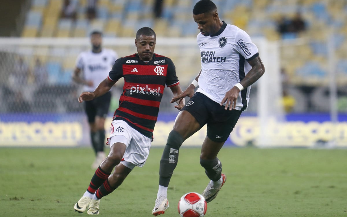 Flamengo e Botafogo se enfrentarão no dia 28 pelo Brasileirão
