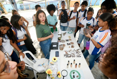 Projeto ‘Eu Sou o Meio Ambiente’ leva informação sobre sustentabilidade para alunos de Nova Iguaçu