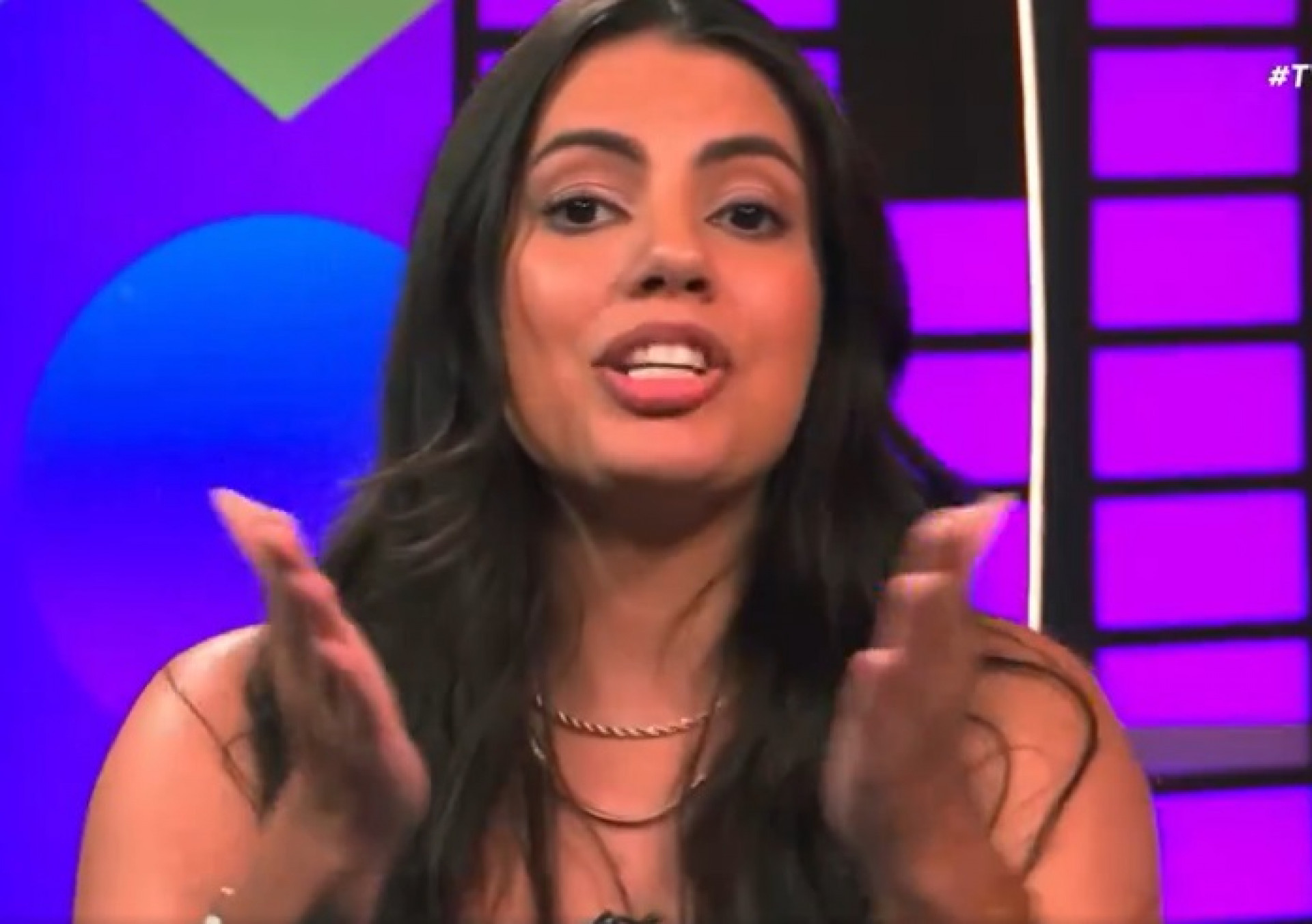 Fernanda Bande é elogiada pelos internautas - Reprodução de vídeo