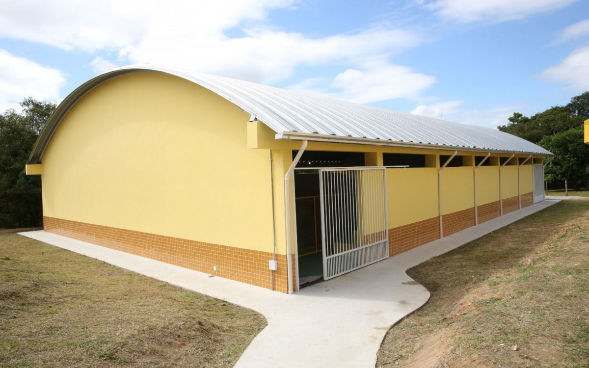 Inauguração do Ginásio Poliesportivo da Escola Honorino Coutinho