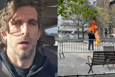 Julgamento de Trump: morre homem que queimou o próprio corpo em frente a tribunal