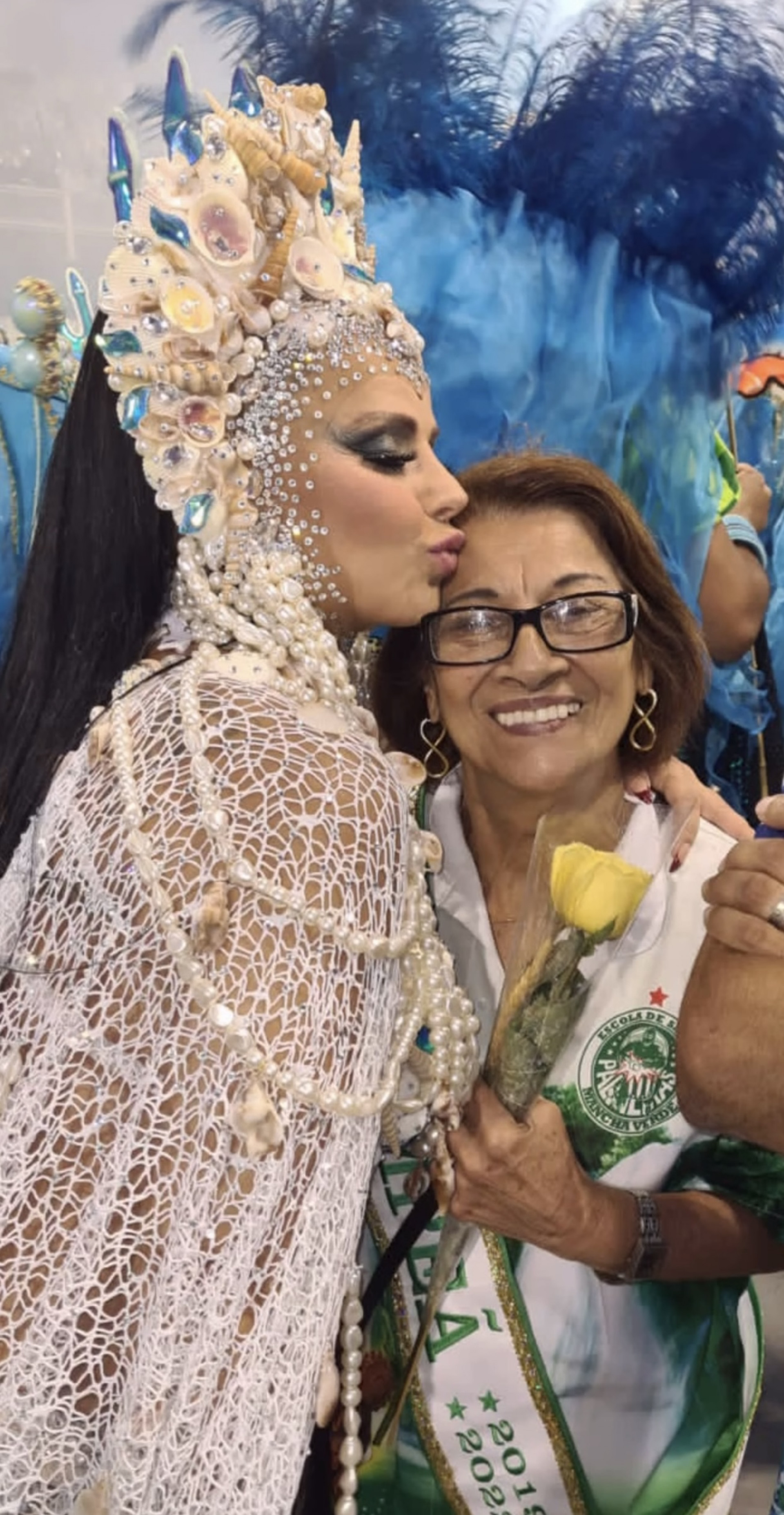 Vivianne Araujo celebra aniversário da mãe, Dona Neuza - Reprodução