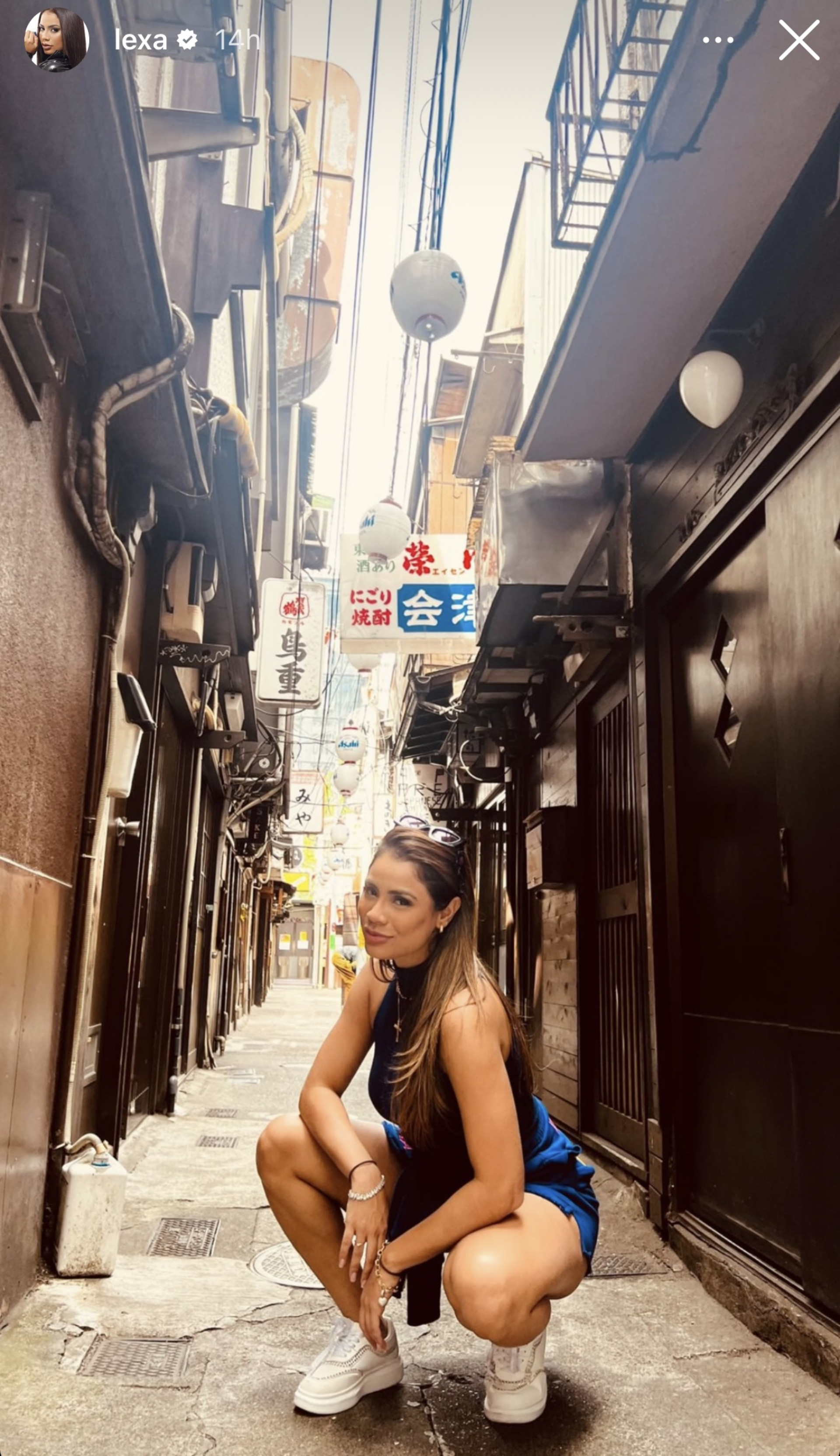 Lexa compartilha registros com Ricardo Vianna no Japão - Reprodução