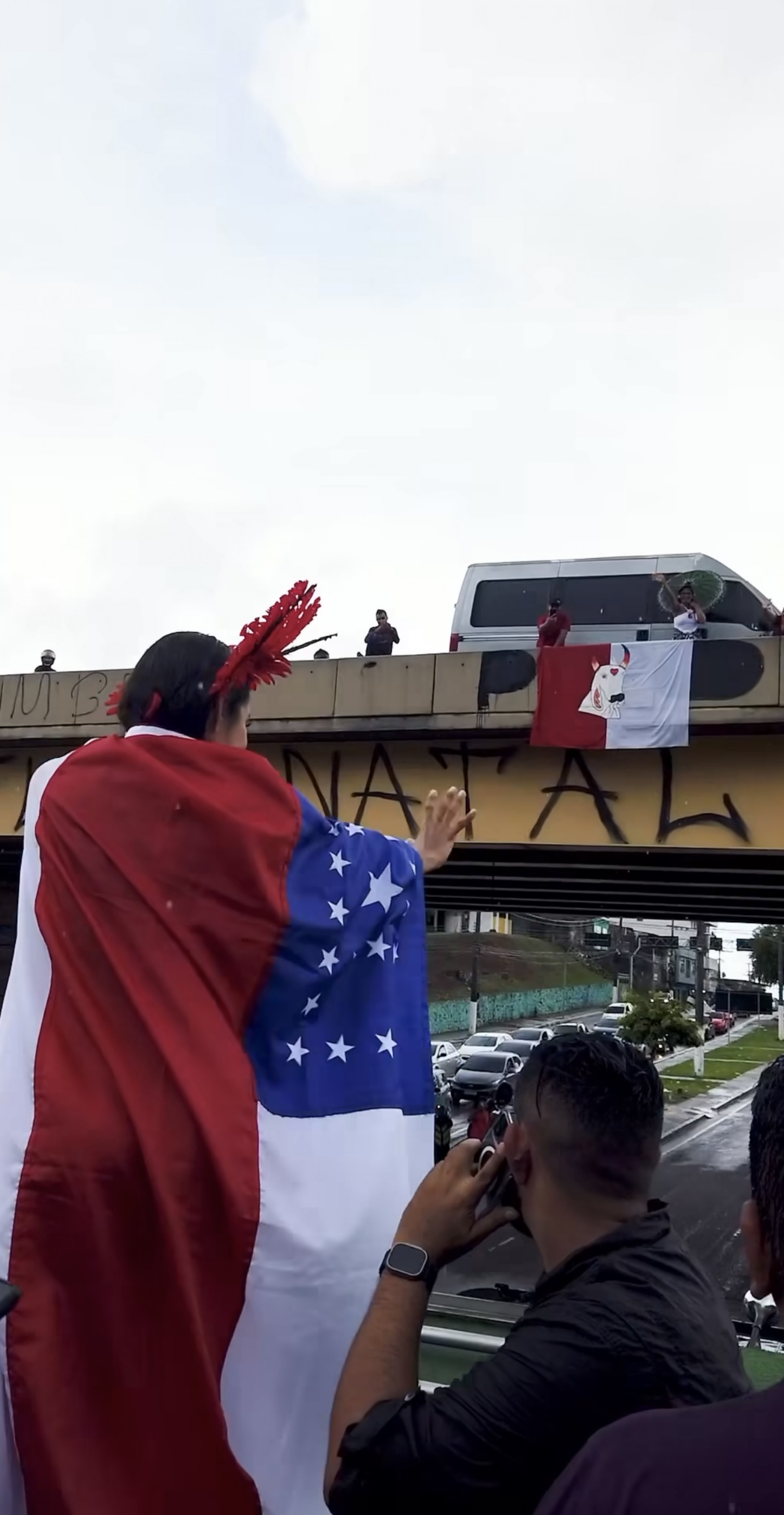 Isabelle se emociona com festa por sua chegada em Manaus - Reprodução