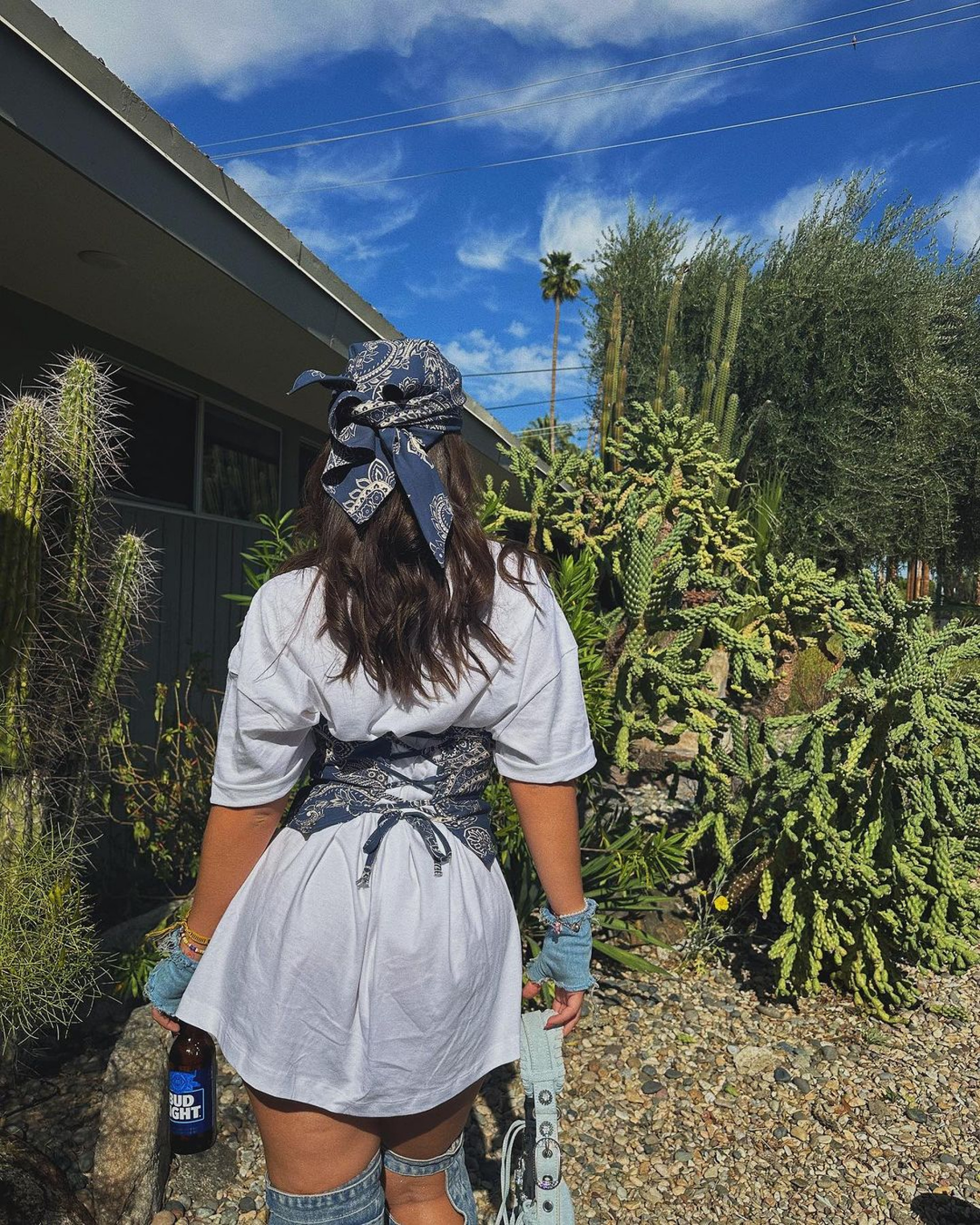 Mel Maia posta cliques curtindo primeiro dia de Coachella - Reprodução