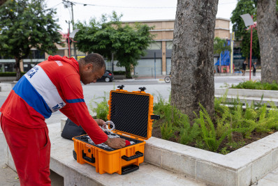 Maricá utiliza tomógrafo para avaliar saúde das árvores e evitar quedas
