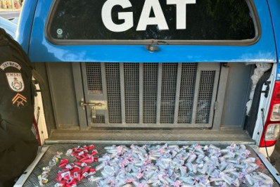 Elemento é preso com drogas no Monte Alegre, em Cabo Frio