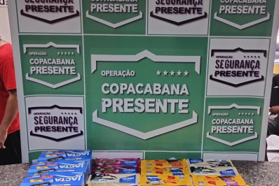 Homens são presos após furtar chocolates de loja em Copacabana