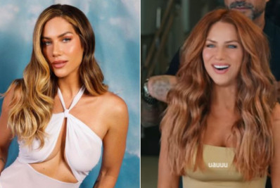 Giovanna Ewbank radicaliza o visual e encanta Gagliasso: 'A mais linda do mundo'