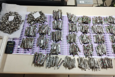 Polícia Militar apreende mais de mil trouxas de maconha na Zona Sul
