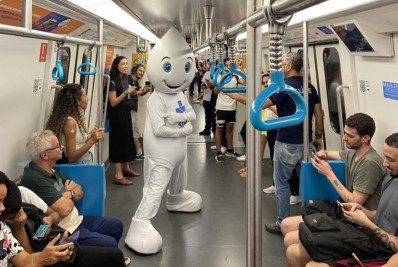 Campanha de vacinação contra a gripe imuniza mais de 5 mil pessoas em dois dias em estações do metrô