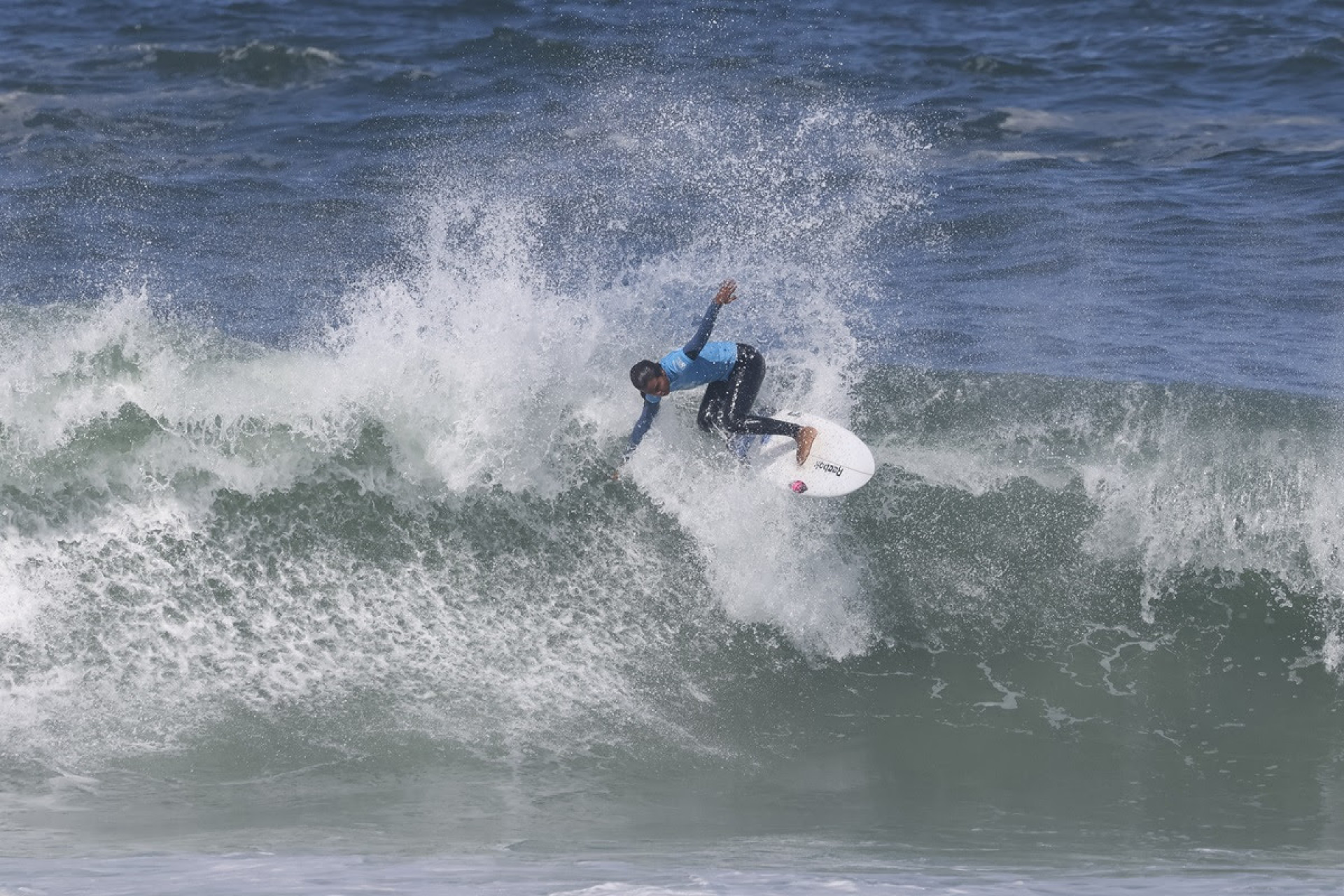 Arena Rodriguez Vargas confirmando 100% de vitórias no Pro Junior esse ano - Daniel Smorigo/213 Sport