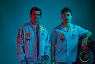 Ferrari divulga imagens de novo macacão azul para o GP de Miami