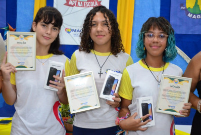 Estudantes de Magé participam do prêmio MPT na escola