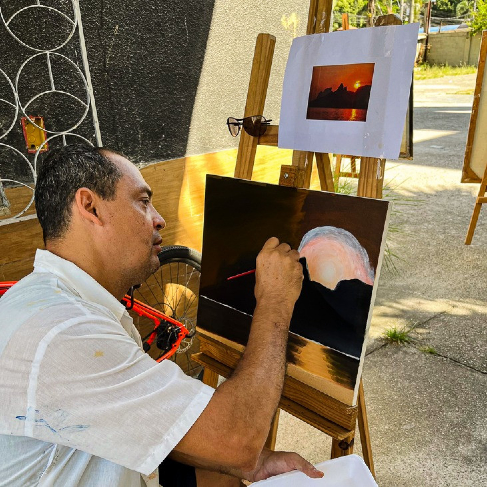Aulas de Pintura em Tela em Mesquita