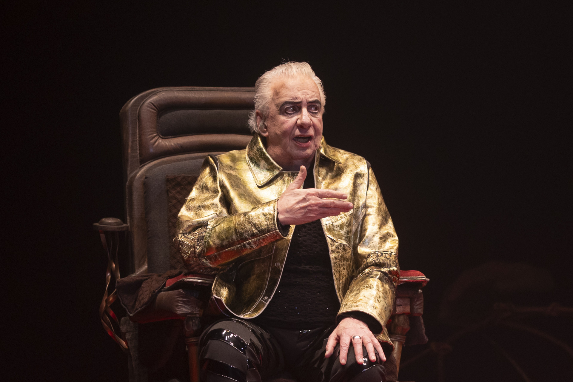 'Traidor' fica em cartaz até dia 19 de maio no Teatro Prio, na Zona Sul do Rio - Divulgação/ Annelize Tozetto