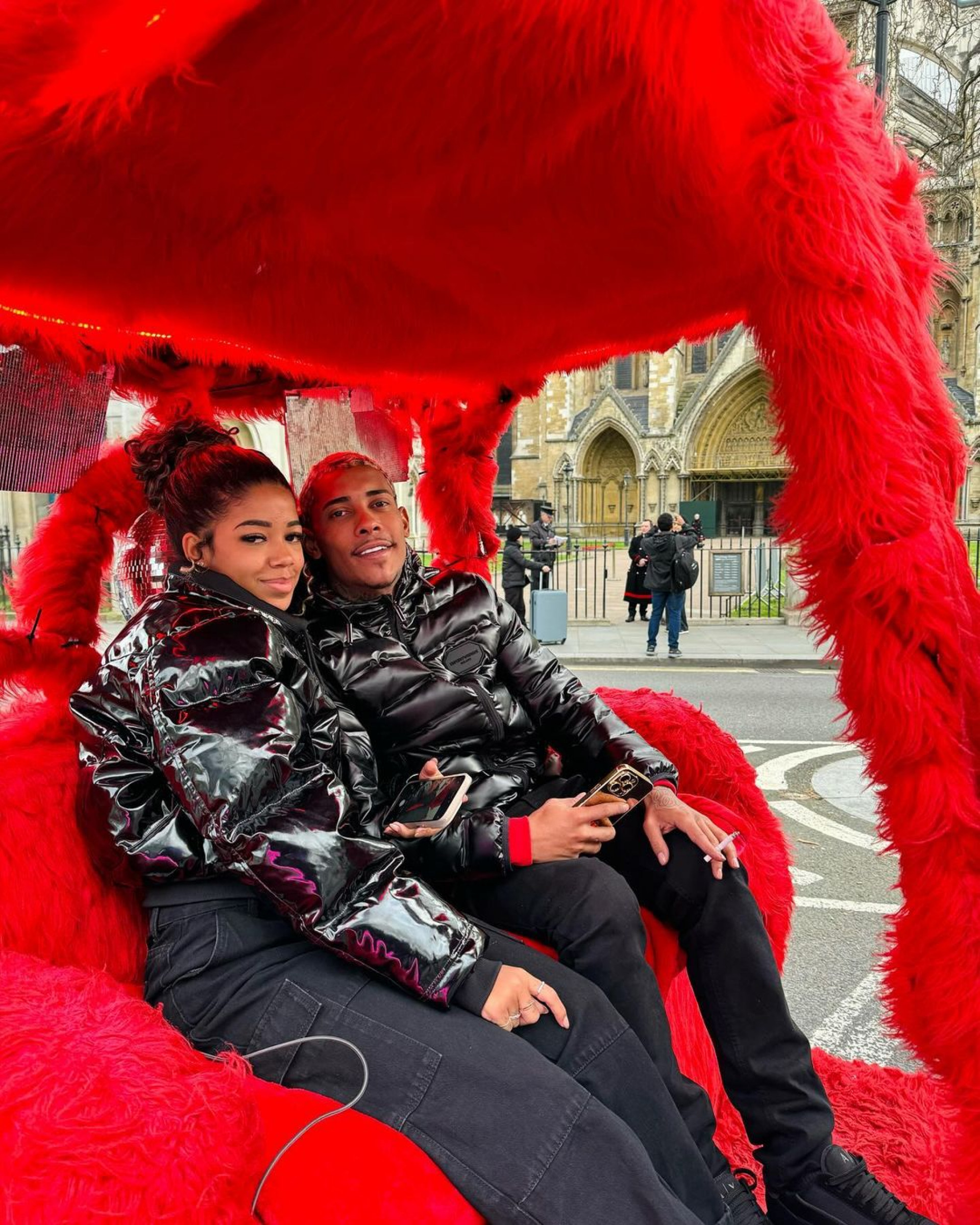 MC Poze do Rodo e Vivi Noronha - Reprodução / Instagram 