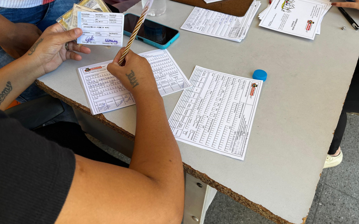 A campanha foi uma oportunidade para colocar a caderneta de vacinação em dia