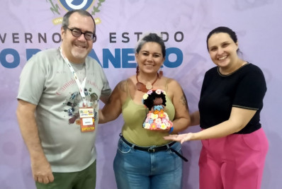 Artesã de Nilópolis participa da Feira Rio Artes