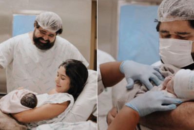 Fabiano, dupla de César Menotti, anuncia nascimento da segunda filha