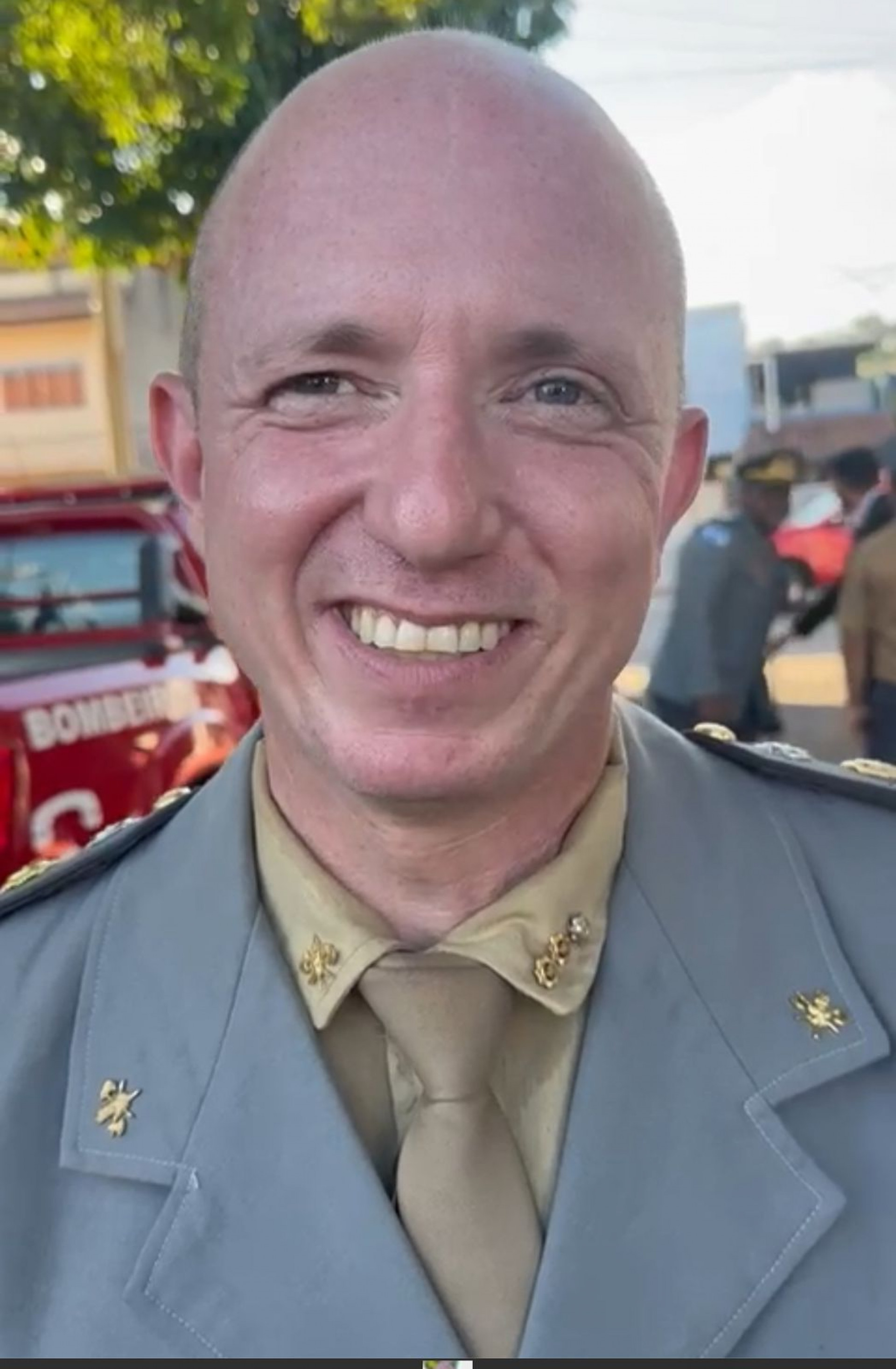 Tenente-coronel Lestayo, substituído e novo comandante do 5º GBM Campos dos Goytacazes-RJ