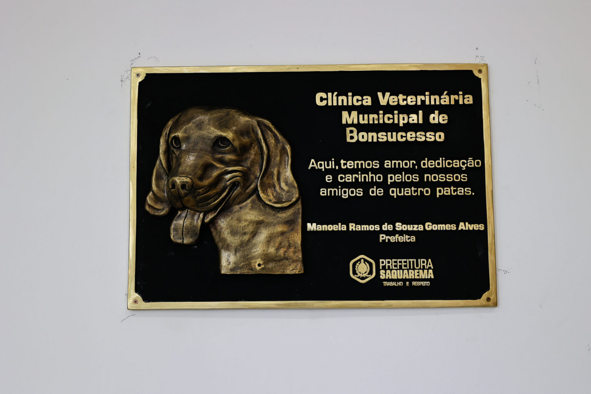Prefeitura de Saquarem inaugurou a Clínica Veterinária Municipal Edelso Bernardo Vignoli em Bonsucesso - Divulgação/Prefeitura de Saquarema